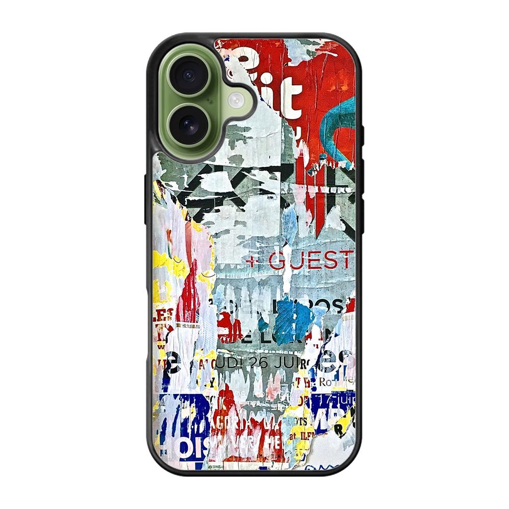 Grunge Art Poster YDH0160 iPhone 17 Case