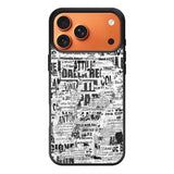 Newspaper Art YDH0161 iPhone 17 Pro Case