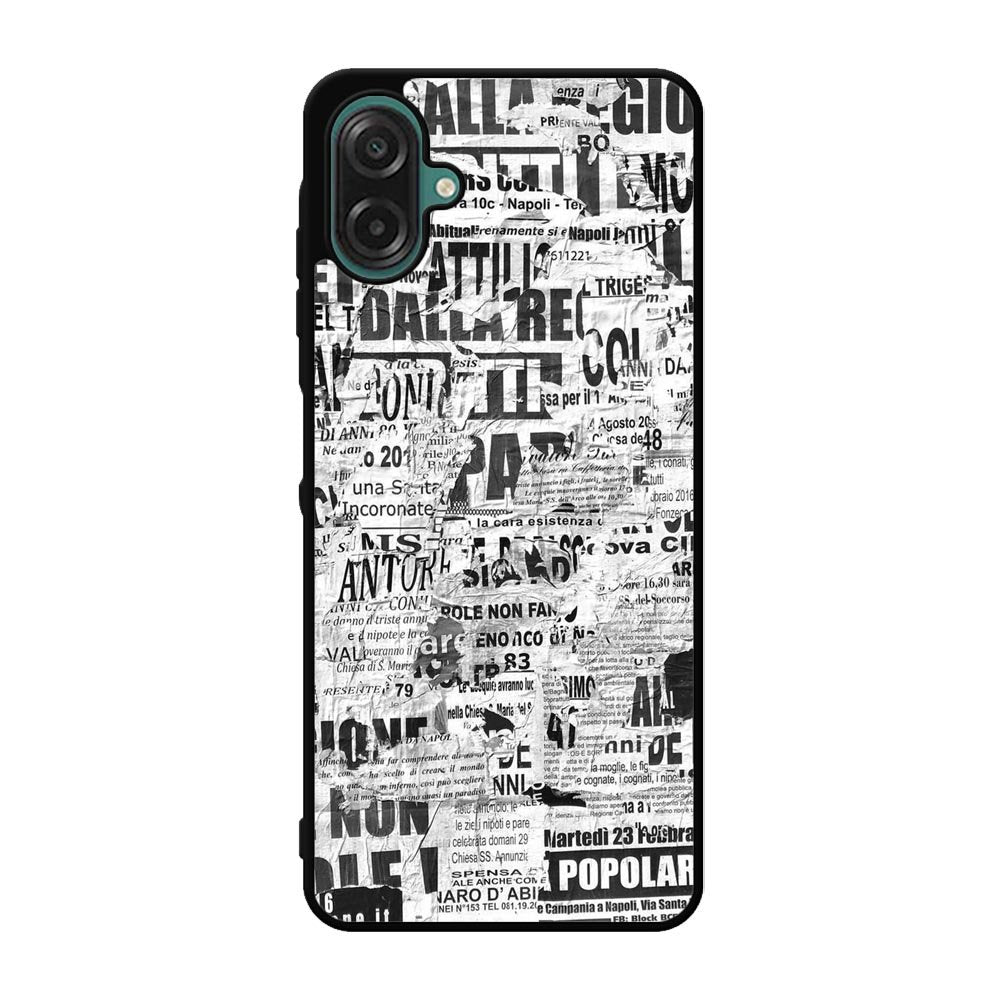 Newspaper Art YDH0161 Samsung Galaxy A07 Case
