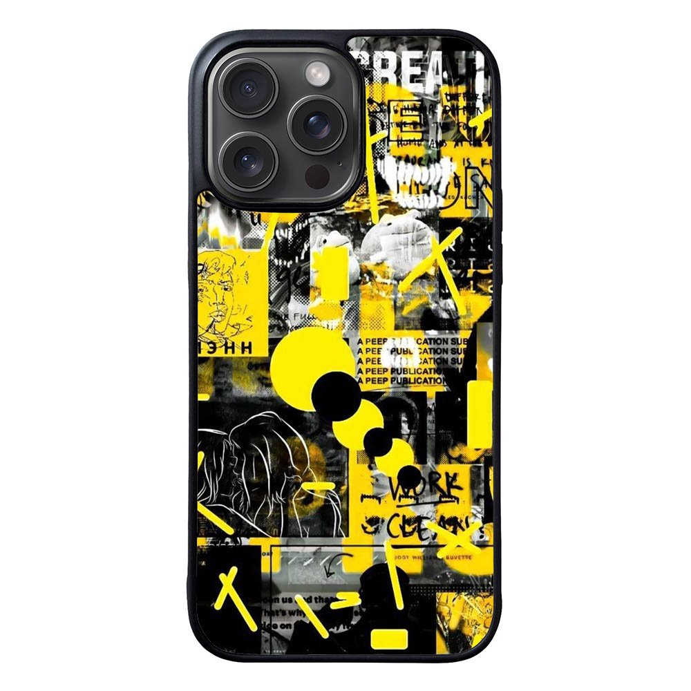 Yellow Street Art YDH0162 iPhone 15 Pro Max Case