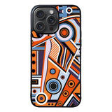 Abstract Art Orange YDH0163 iPhone 15 Pro Max Case