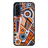 Abstract Art Orange Samsung Galaxy A17 Case RC99027