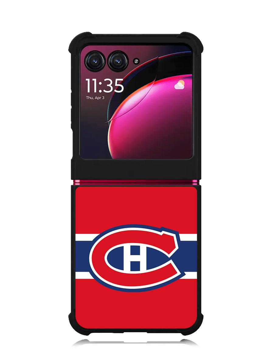 Montreal Canadiens Motorola Moto Razr Plus 2023 , Moto Razr+ 2023 Case OV1938