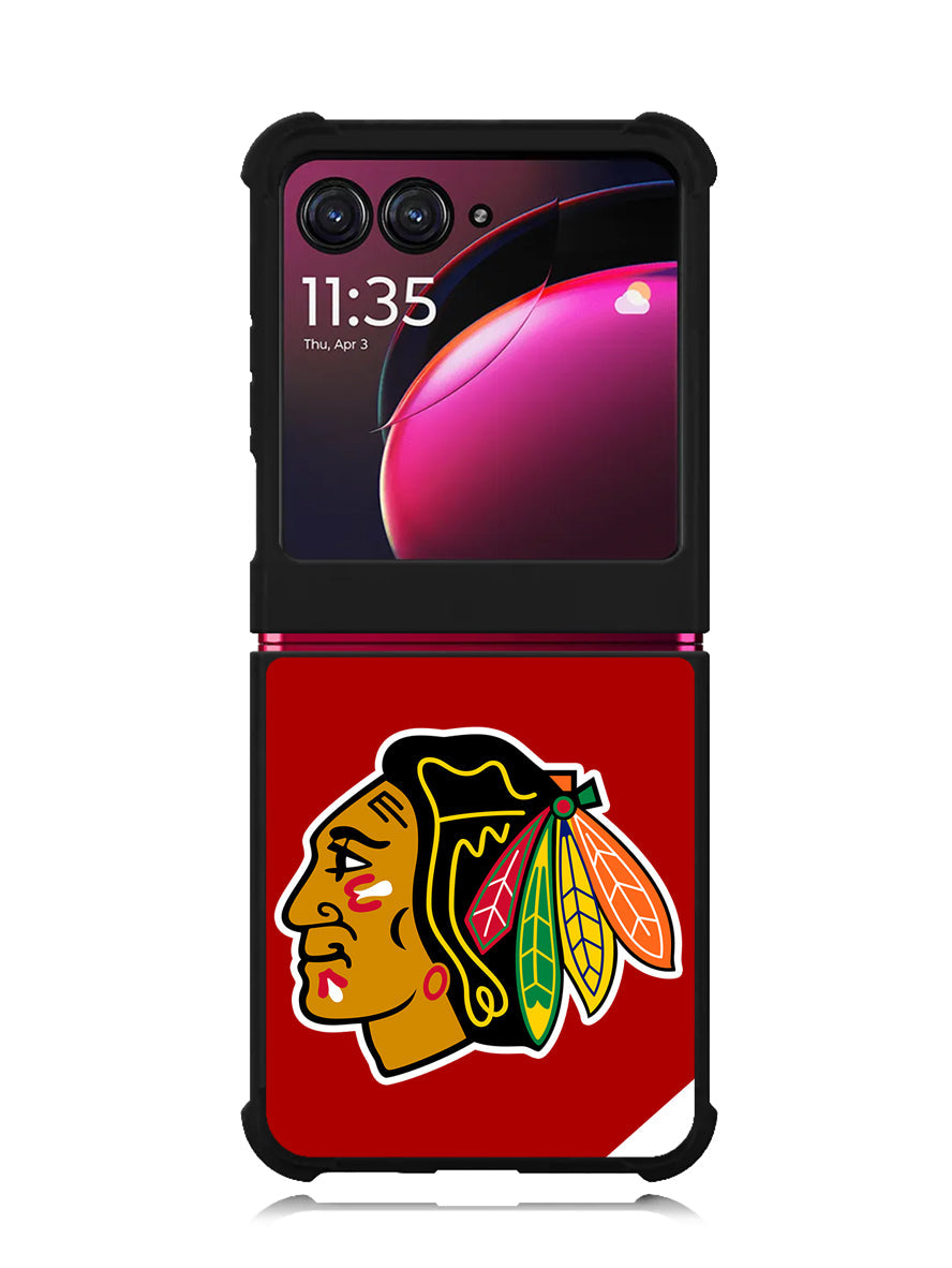 Chicago Blackhawks Motorola Moto Razr Plus 2023 , Moto Razr+ 2023 Case OV1941