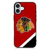 Chicago Blackhawks iPhone 16 Case QC1941