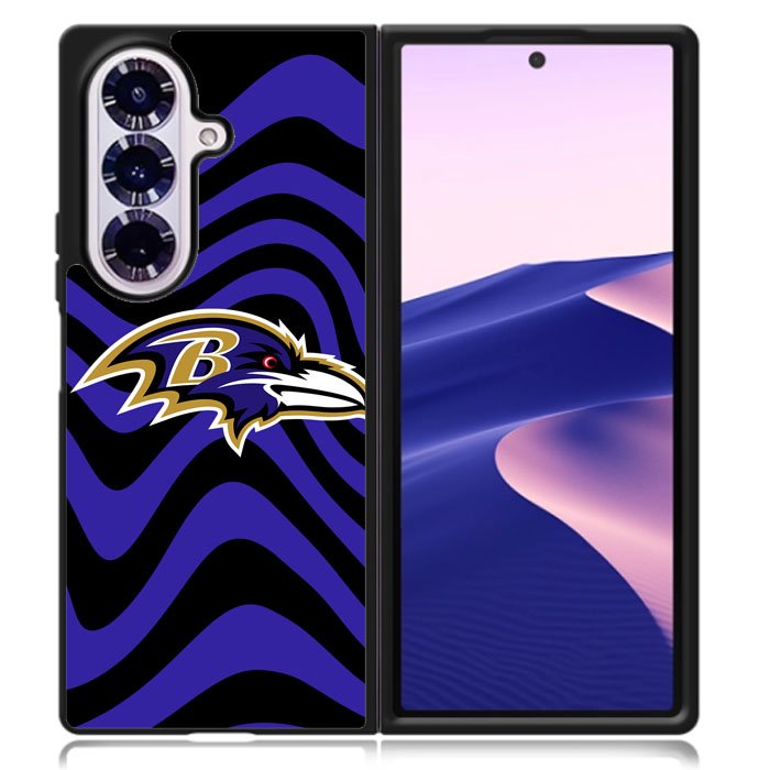 Baltimore Ravens Samsung Galaxy Z Fold 7 Case OV1943