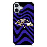 Baltimore Ravens iPhone 16 Case QC1943