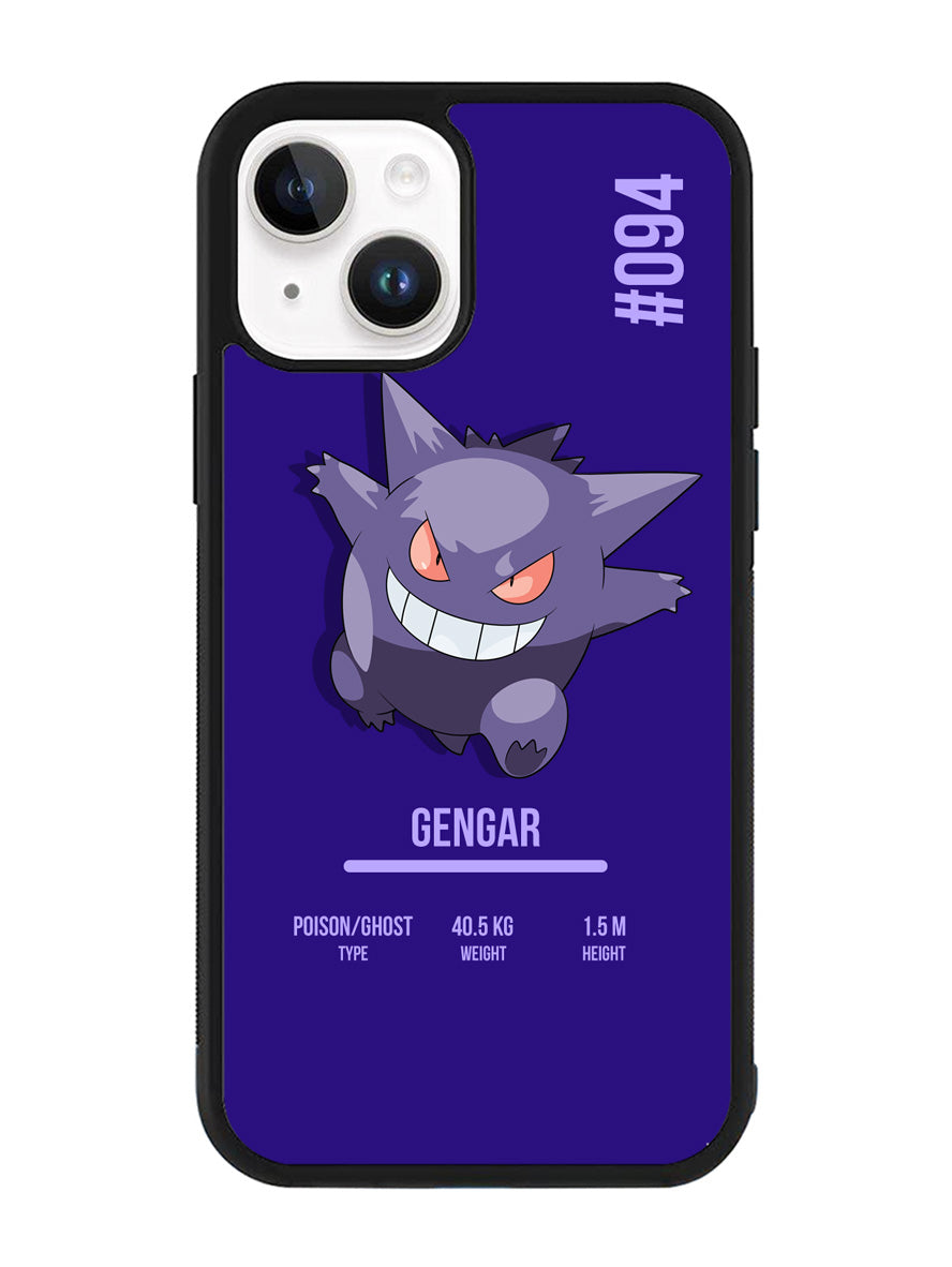 Pokemon Gengar iPhone 15 Plus Case OV1952