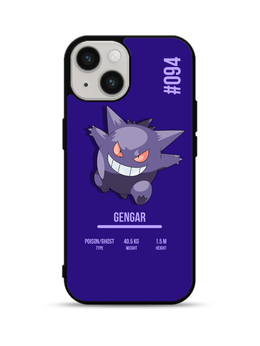 Pokemon Gengar 2nd iPhone 15 Plus Case
