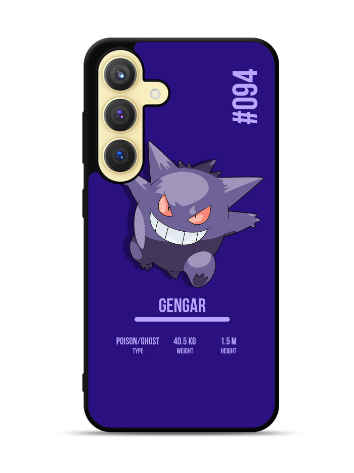 Pokemon Gengar 2nd Samsung Galaxy S24 Plus 5G , Samsung Galaxy S24+ 5G Case