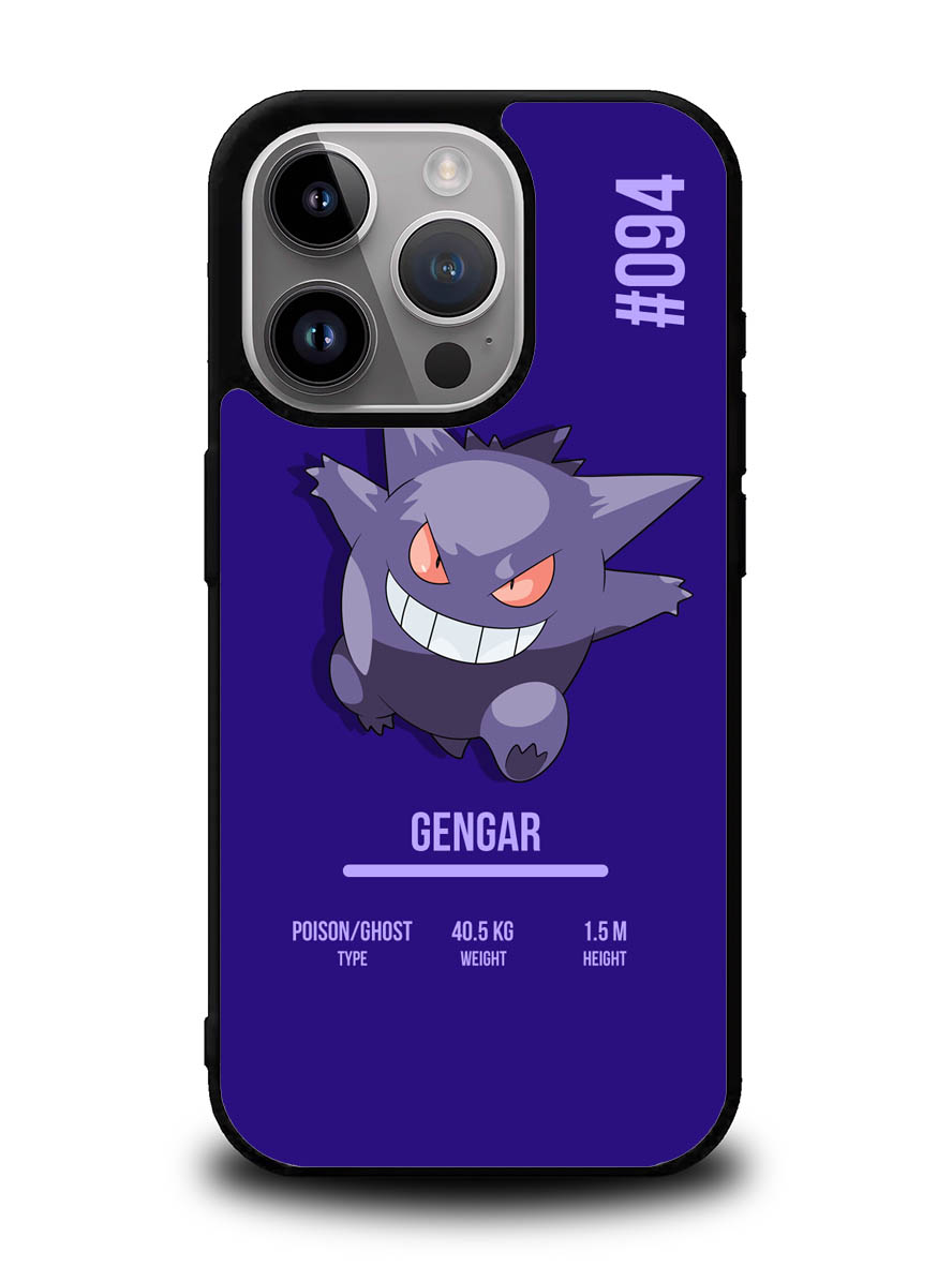 Pokemon Gengar 2nd iPhone 16 Pro Case