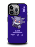 Pokemon Gengar 2nd iPhone 16 Pro Max Case