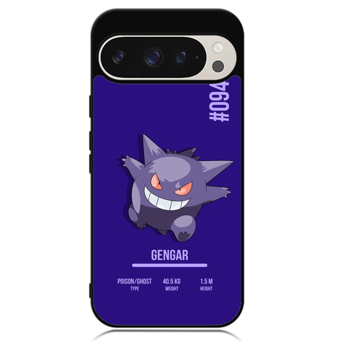 Pokemon Gengar 2nd Google Pixel 9 | Pixel 9 Pro Case