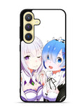 Emilia Rem Re Zero Anime Samsung Galaxy S25 Plus 5G , Samsung Galaxy S25+ 5G Case OV8357