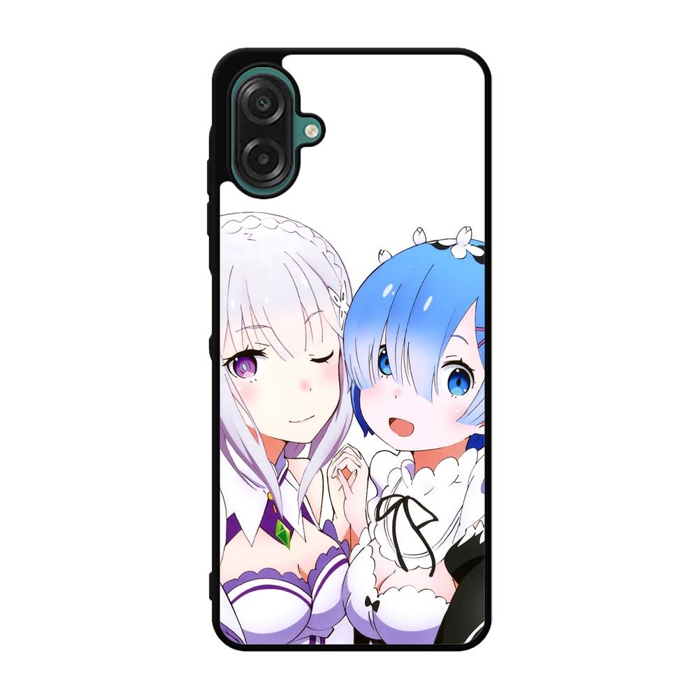 Emilia Rem Re Zero Anime Samsung Galaxy A07 Case OV8357