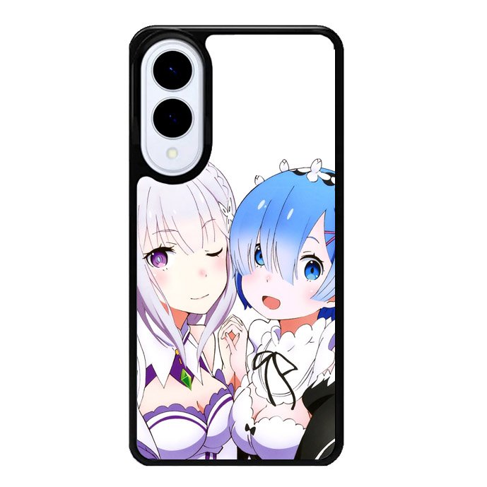 Emilia Rem Re Zero Anime Samsung Galaxy S25 Edge 5G Case OV8357