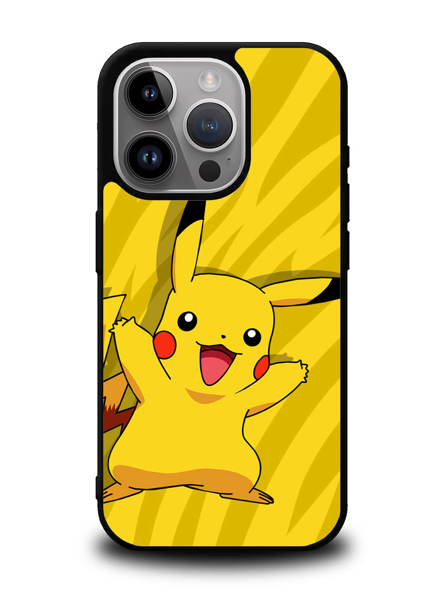 Pokemon Pikachu iPhone 16 Pro Max Case QC7961