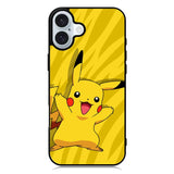 Pokemon Pikachu iPhone 16 Case QC7961