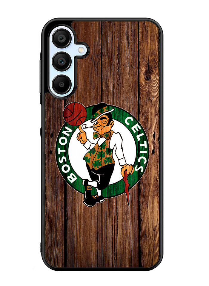 Boston Celtics Wood Samsung Galaxy A15 5G Case OV8513