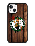 Boston Celtics Wood iPhone 14 Plus Case QC8513