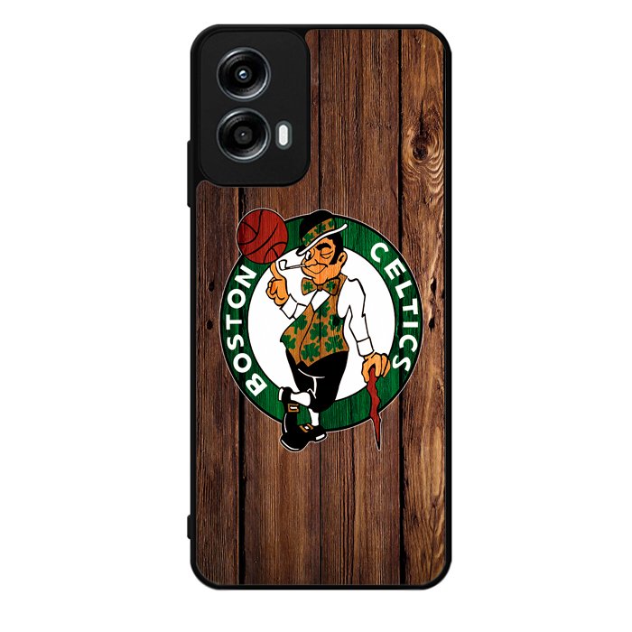 Boston Celtics Wood Motorola Moto G Play 2024 Case OV8513