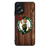 Boston Celtics Wood Motorola Moto G Play 2024 Case OV8513