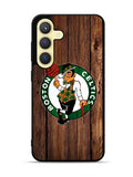 Boston Celtics Wood Samsung Galaxy S25 5G Case OV8513