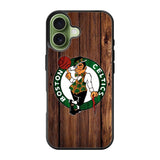 Boston Celtics Wood iPhone 17 Case QC8513