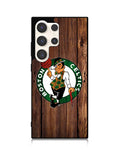 Boston Celtics Wood Samsung Galaxy S23 Ultra 5G Case QC8513