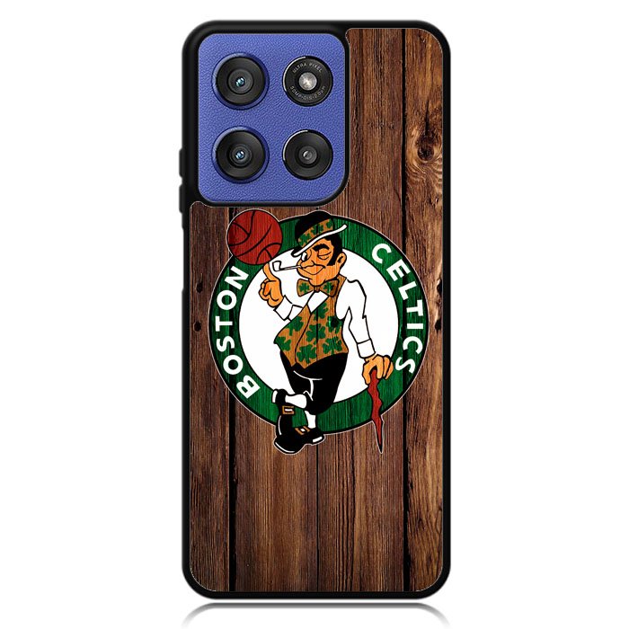 Boston Celtics Wood Motorola Moto G Stylus 5G 2025 Case OV8513
