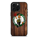 Boston Celtics Wood iPhone 16 Pro Max Case OV8513
