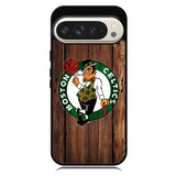 Boston Celtics Wood Google Pixel 10 | Google Pixel 10 Pro Case RC8513