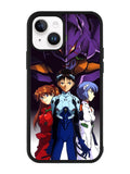 Evangelion Shinji Asuka Ayanami iPhone 14 Plus Case QC8370