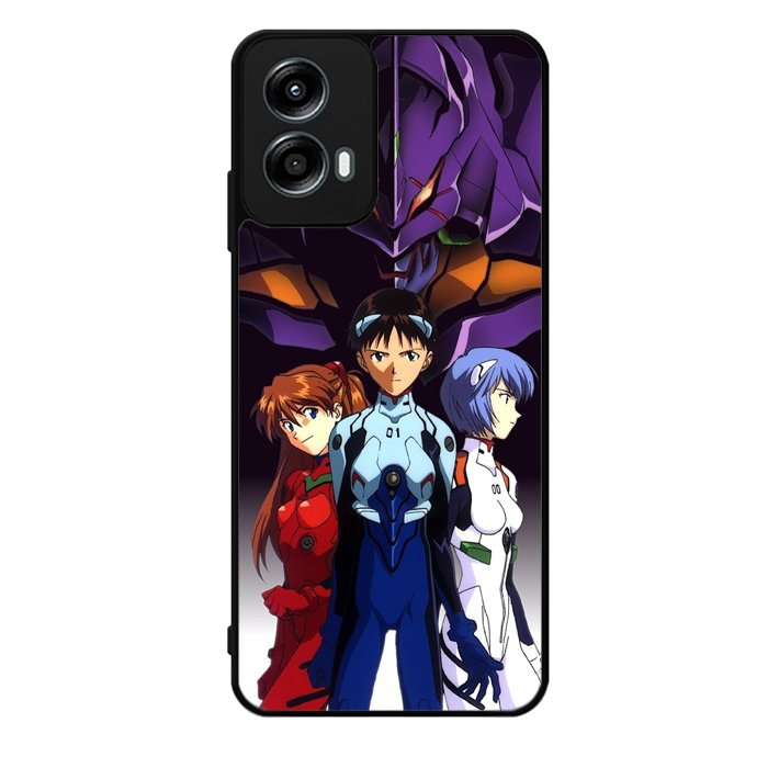Evangelion Shinji Asuka Ayanami Motorola Moto G Play 2024 Case OV8370