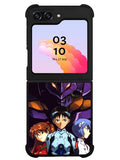 Evangelion Shinji Asuka Ayanami Samsung Galaxy Z Flip 5 5G 2023 Case OV8370