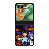 Evangelion Shinji Asuka Ayanami Motorola Moto RAZR 2025 Case OV8370
