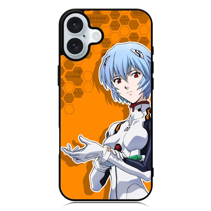 Ayanami Rei Evangelion iPhone 16 Case QC8556