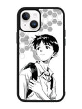 Shinji Ikari Evangelion iPhone 14 Plus Case QC7888