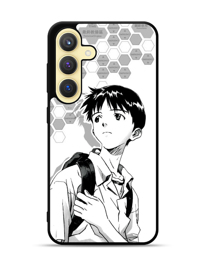 Shinji Ikari Evangelion Samsung Galaxy S25 Plus 5G , Samsung Galaxy S25+ 5G Case OV7888