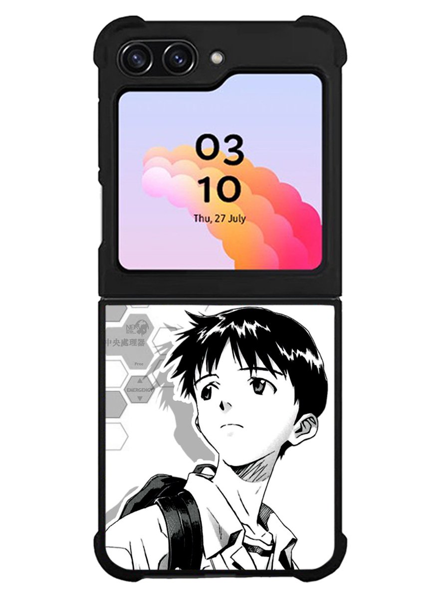 Shinji Ikari Evangelion Samsung Galaxy Z Flip 5 5G 2023 Case OV7888