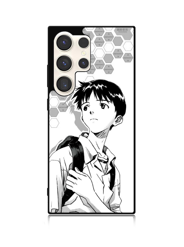Shinji Ikari Evangelion Samsung Galaxy S25 Ultra 5G Case QC7888
