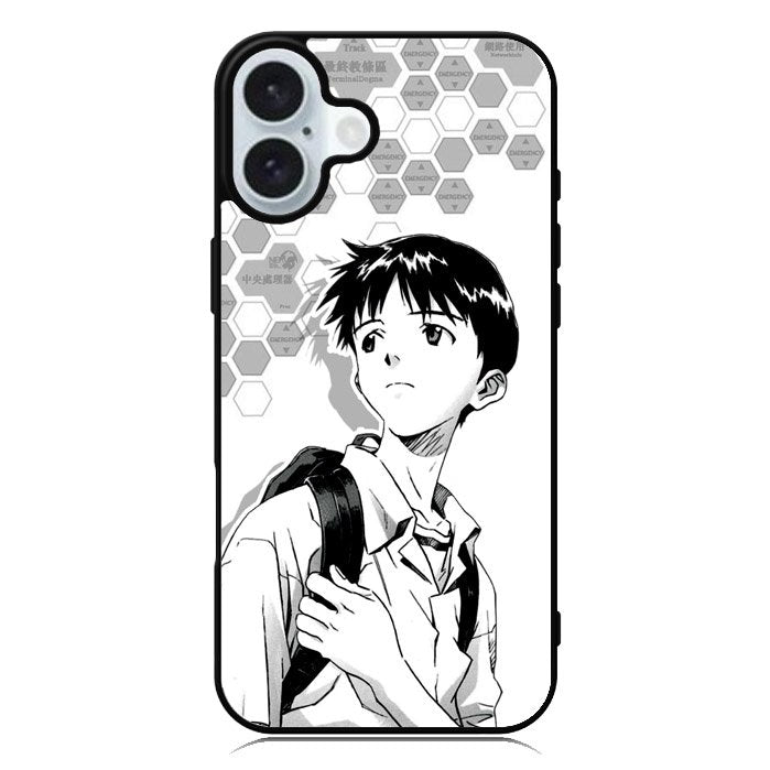 Shinji Ikari Evangelion iPhone 16 Case QC7888