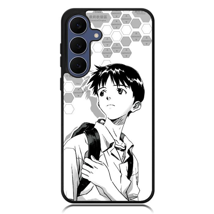 Shinji Ikari Evangelion Samsung Galaxy S25 FE Case OV7888