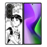 Shinji Ikari Evangelion Samsung Galaxy Z Fold 6 5G 2024 Case OV7888