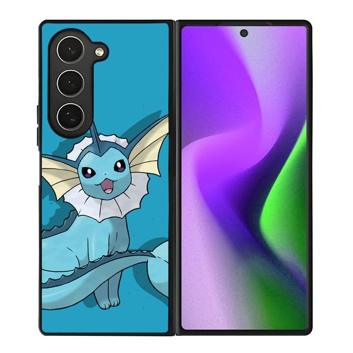 Pokemon Vaporeon Samsung Galaxy Z Fold 6 Case