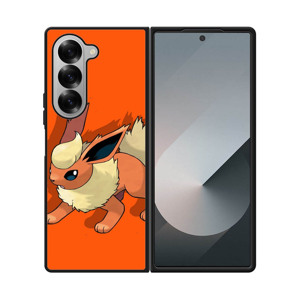 Pokemon Flareon Samsung Galaxy Z Fold 7 5G Case OV7974