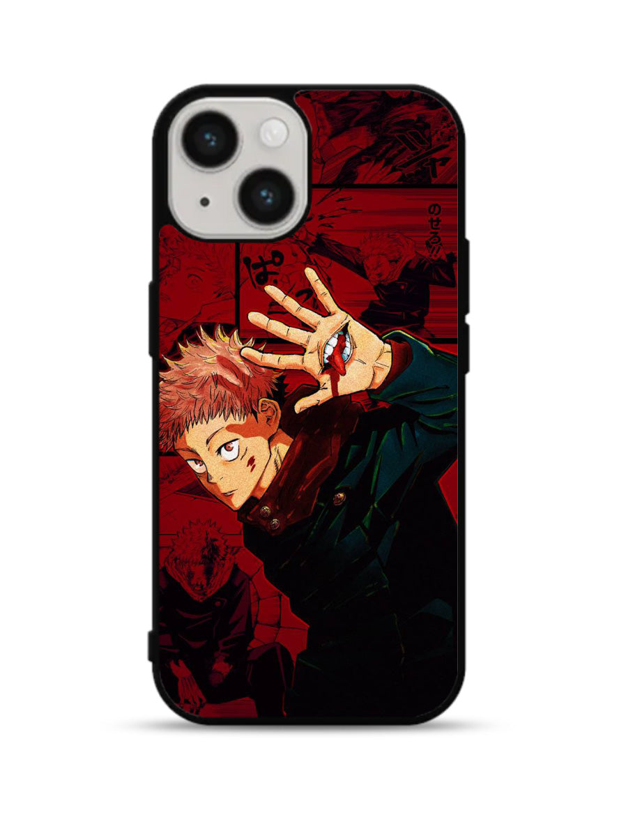 Yuji Jujutsu Kaisen iPhone 15 Plus Case