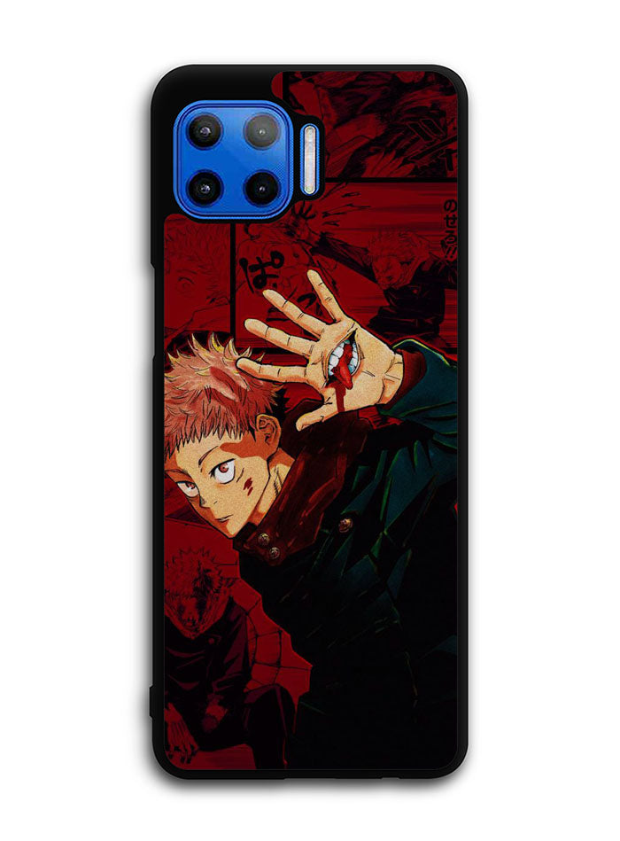 Yuji Jujutsu Kaisen Motorola Moto One 5G Case , Moto One 5G UW Case , Moto G 5G Plus Case