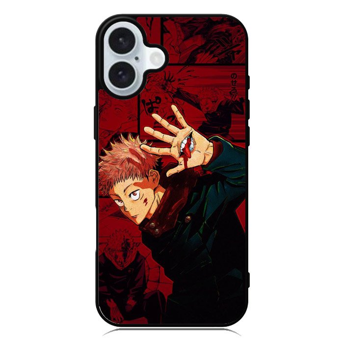 Yuji Jujutsu Kaisen iPhone 16 Case