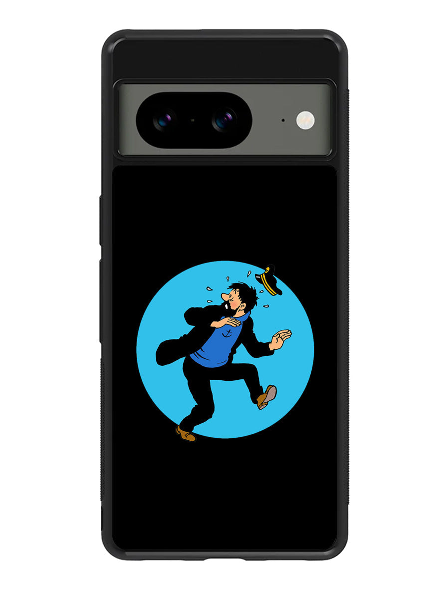 Captain Haddock Tintin Google Pixel 8A Case QC8503